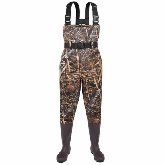 Fishingsir Other - FISHINGSIR Waterproof Chest Waders NYLON PVC Bootfoot Wader for Fishing, Hunting